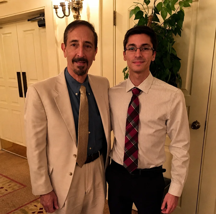 Dr. Ricardo Pierri e Prof. Dr. Ellis III na UTHSCA